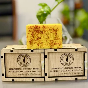Saffron Goat Milk Soap (2 পিস)